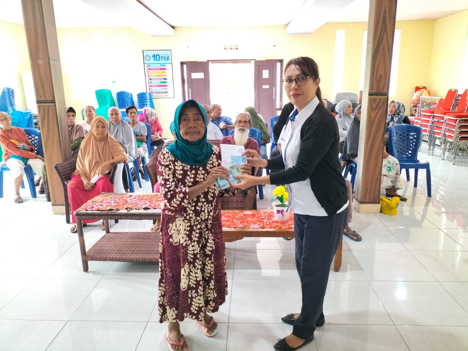 Penyaluran BLT Bulan Agustus kepada 49 KPM